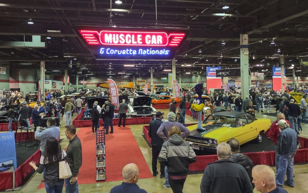 2022 Muscle car and Corvette Nationals footage