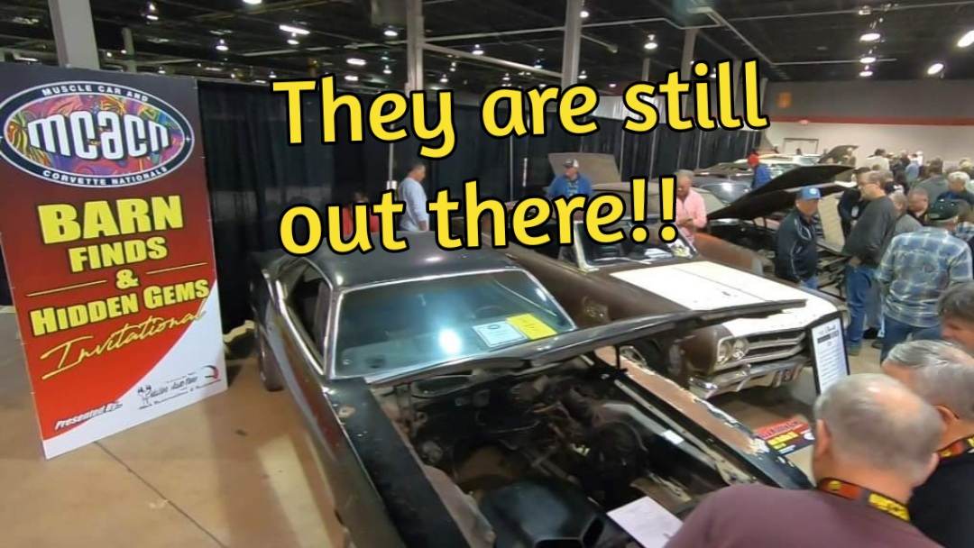 Barn Finds and Hidden gems section at MCACN. Classics and Muscle Cars