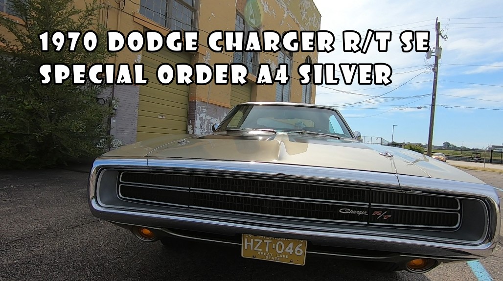 1970 Dodge Charger R/T SE in special order A4 silver