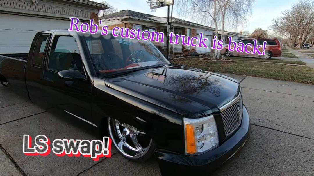 Rob’s custom truck is back with a new LS swap!