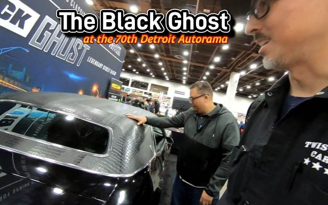 The Black Ghost at the 70th Detroit Autorama