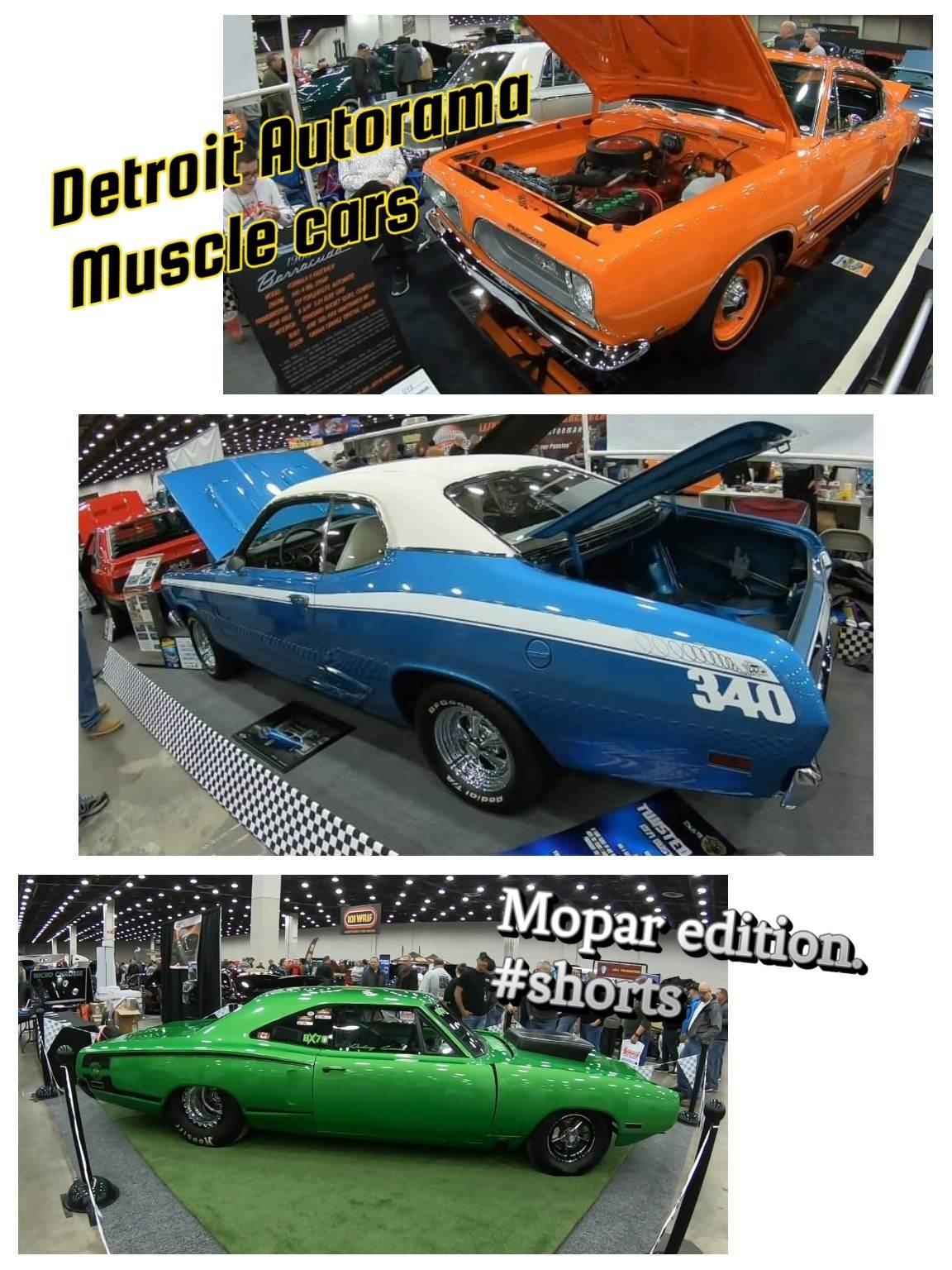 Mopar Muscle Cars at the Detroit Autorama Twisted Axle Motorsports