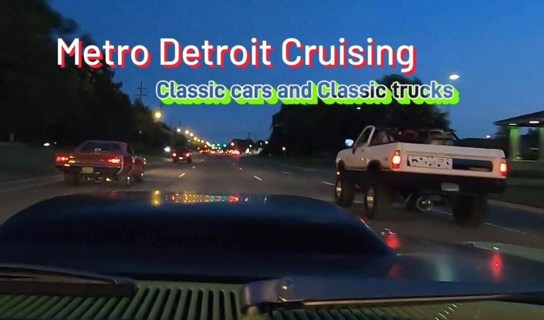 Cruising Metro Detroit. Summer time roll out!