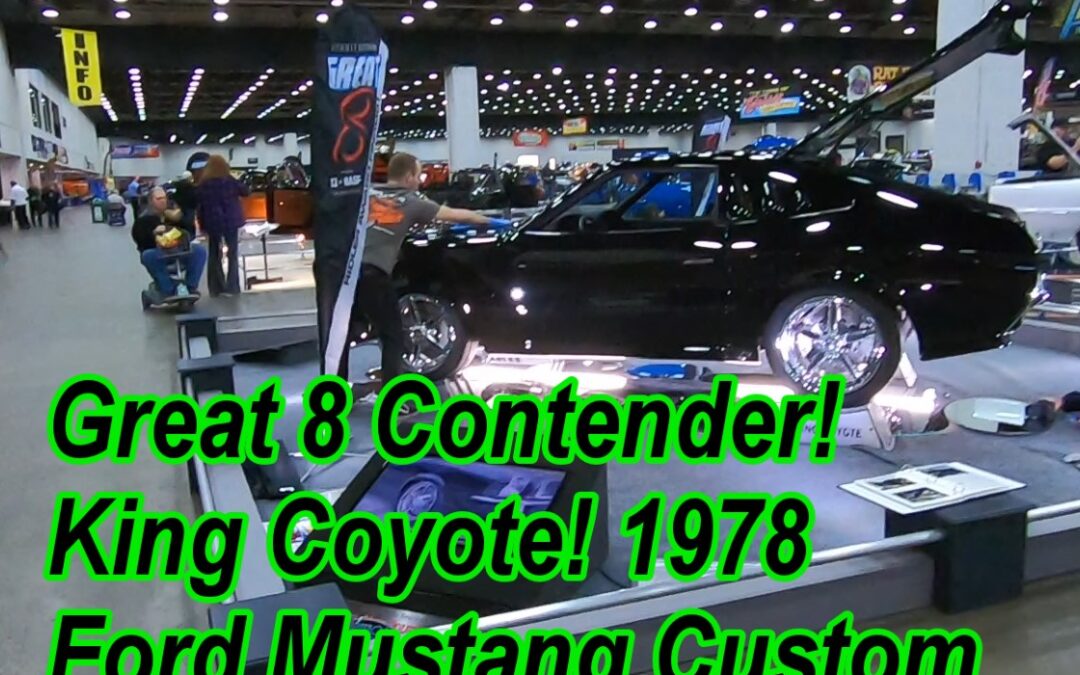 King Coyote! A Great 8 contender for the Ridler Award at the Detroit Autorama!