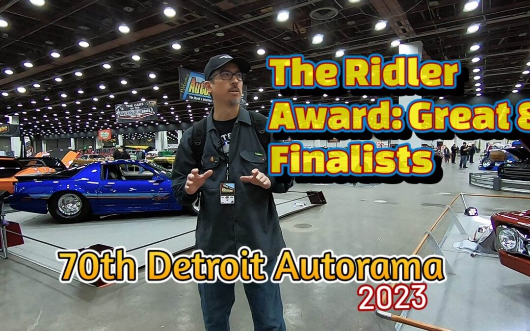 70th Detroit Autorama. Ridler Award. Great 8 contestants