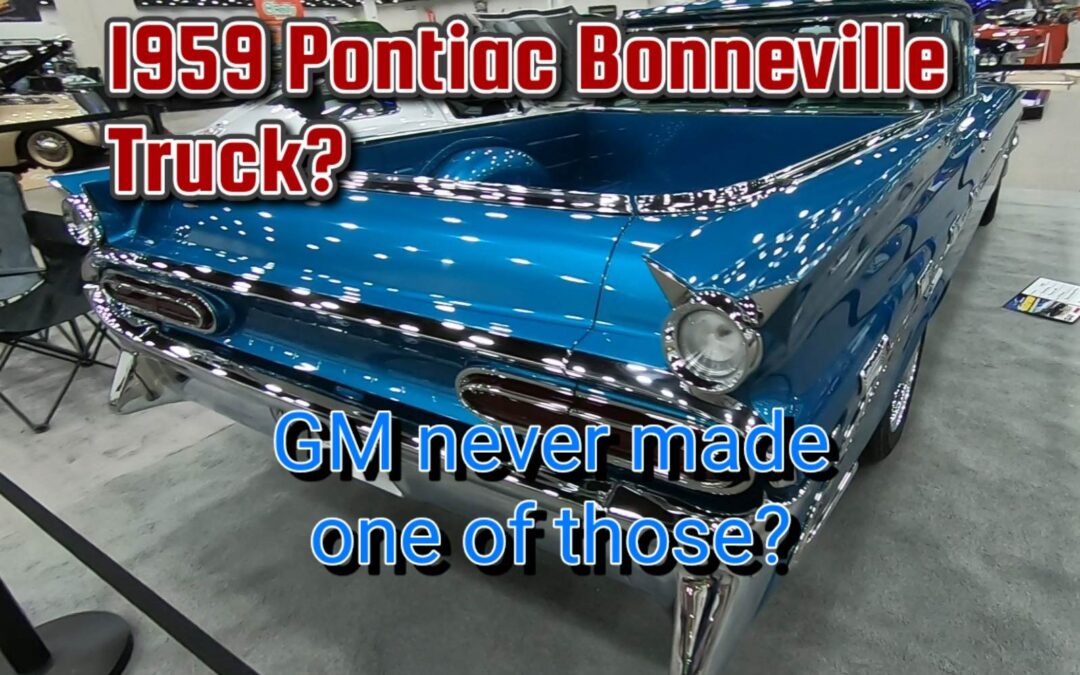 1959 Pontiac Bonneville Pick up truck?