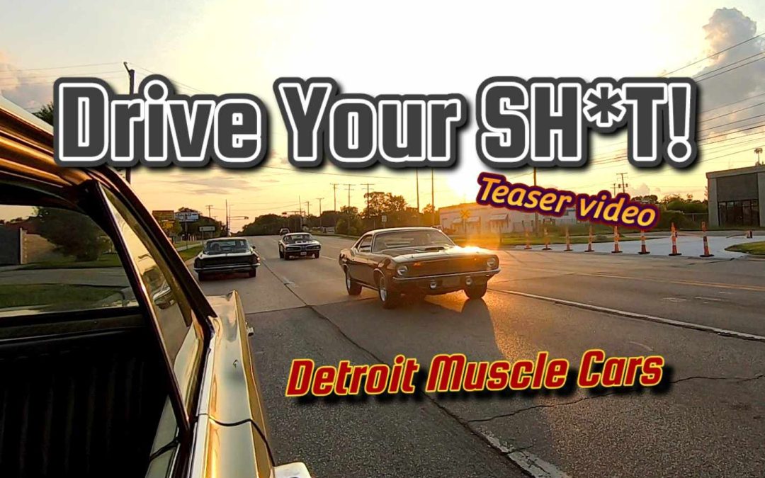DRIVE YOUR SHIT: Teaser video