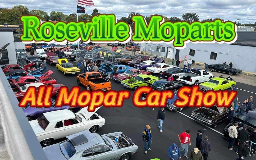 ALL MOPAR CAR SHOW at Roseville Moparts: Sponsored by Golling Chrysler