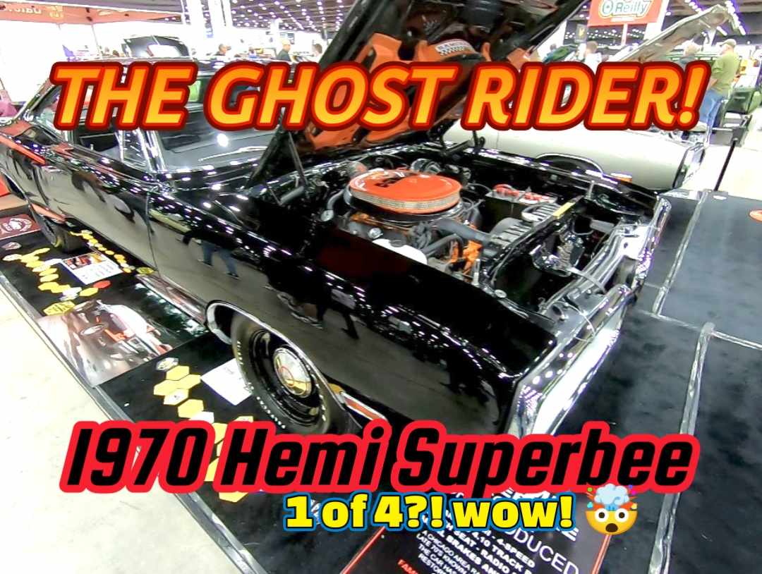 The 1970 Hemi Superbee known as the GHOST RIDER. This is the car ...
