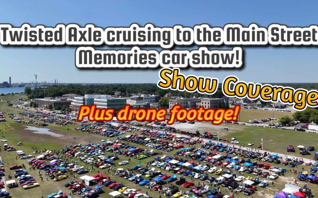 Muscle cars and classics cruising to the Mainstreet Memories car show: Plus, drone footage