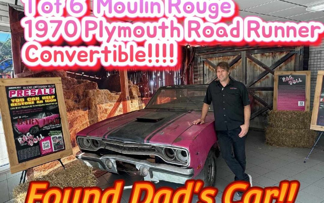 9000 miles: 1 of 6 Moulin Rouge 1970 Plymouth Road Runner found