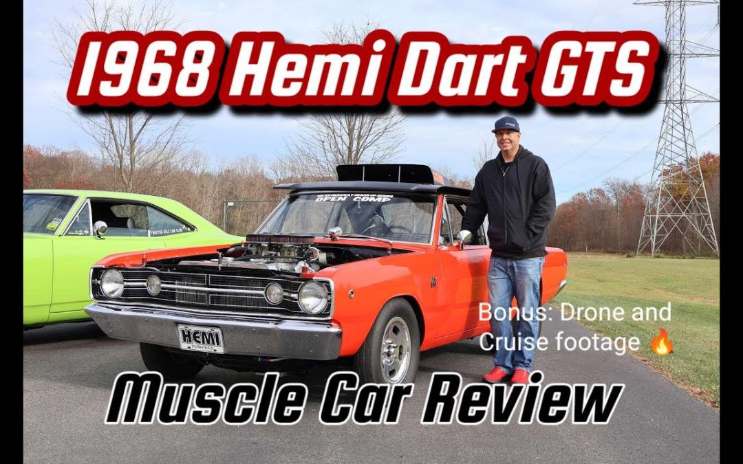 1968 HEMI Dart GTS: Muscle Car Review: Plus, drone and cruise footage