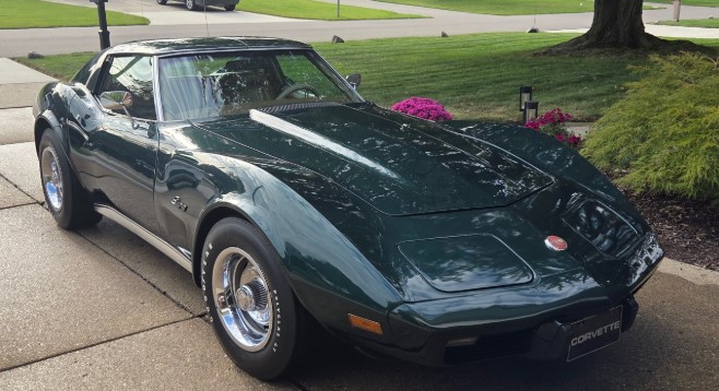 Chris DeGrande’s 1975 Chevrolet Corvette. The car he always wanted!